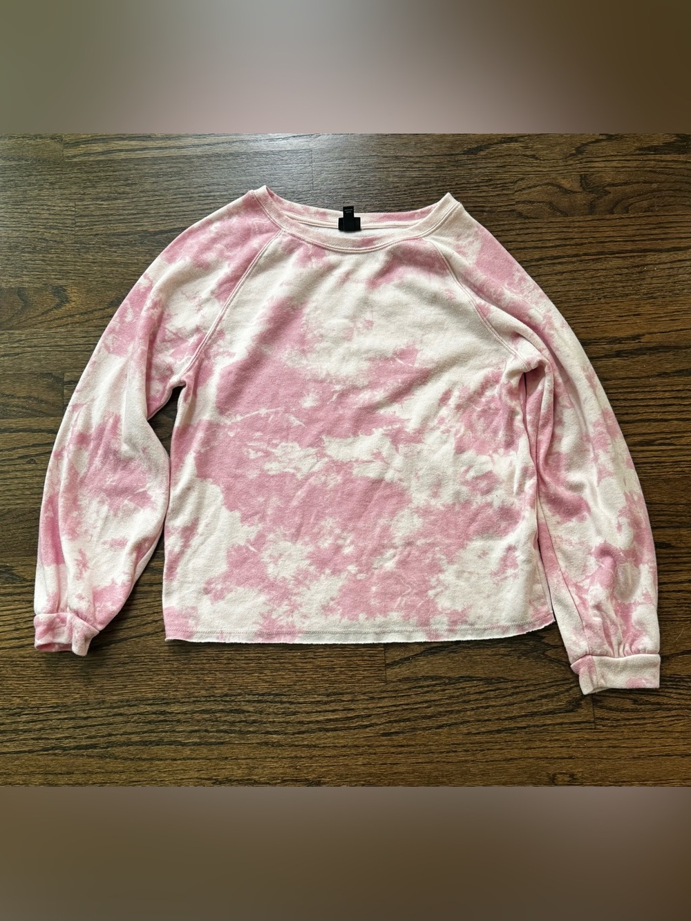 art class Pink and White Tie-Dye Sweatshirt size xl 14/16